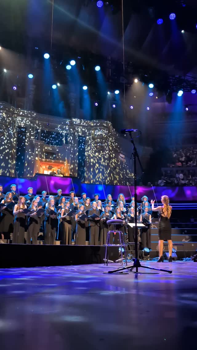 Instagram post by @annalapwoodorgan for BBC. Caption reads: Tonight marked an emotional end to Anna Lapwood's....