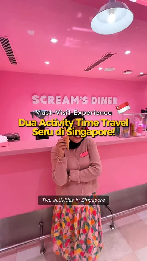 Instagram post by @larasatinesa for Visit Singapore. Caption reads: [...] @discoverpelago.id @visaindonesia....