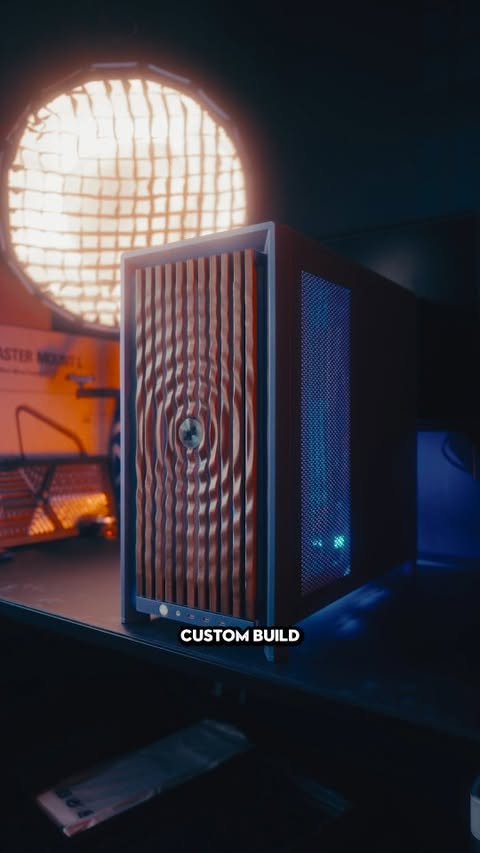 Instagram post by @nightow1_ for CORSAIR. Caption reads: Ad/Gifted The new @corsair Frame Configurator is....