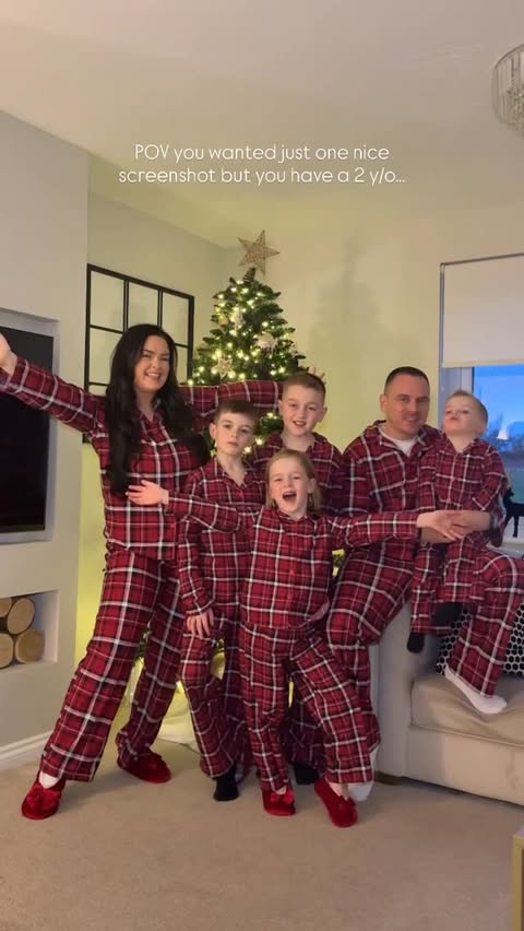 Instagram post by @thesocialmama.x for Peacocks. Caption reads: [...] the whole month of December 🤣😅

❤️....