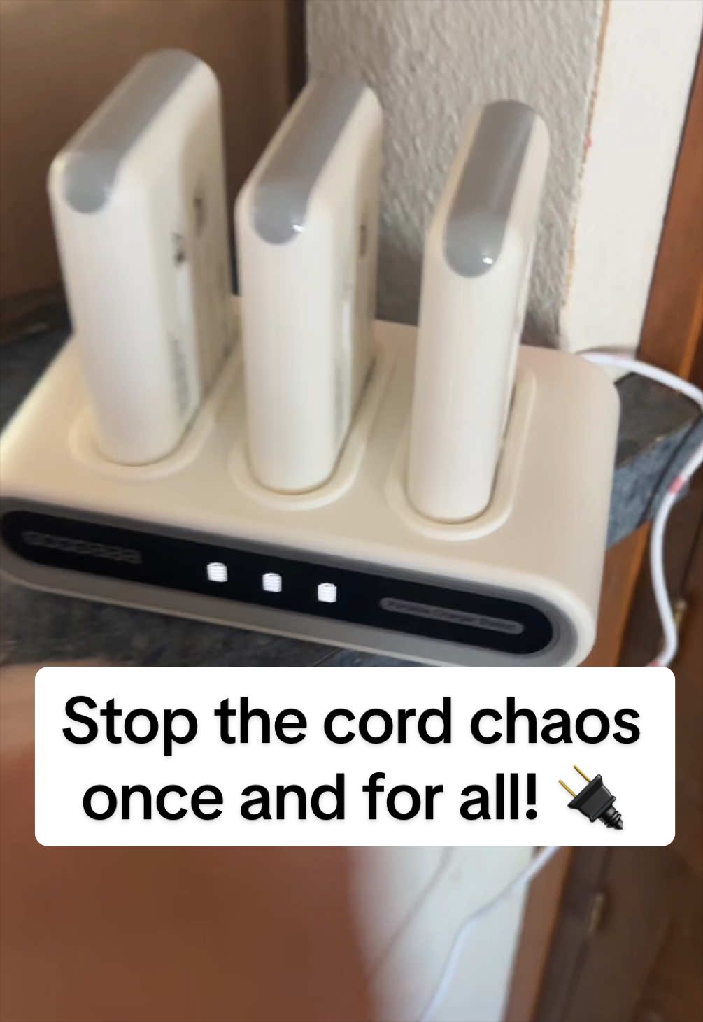 TikTok post by @kathyandkiddos for Blavor. Caption reads: @BLAVOR ENERGY #chargingport #chargingstation....