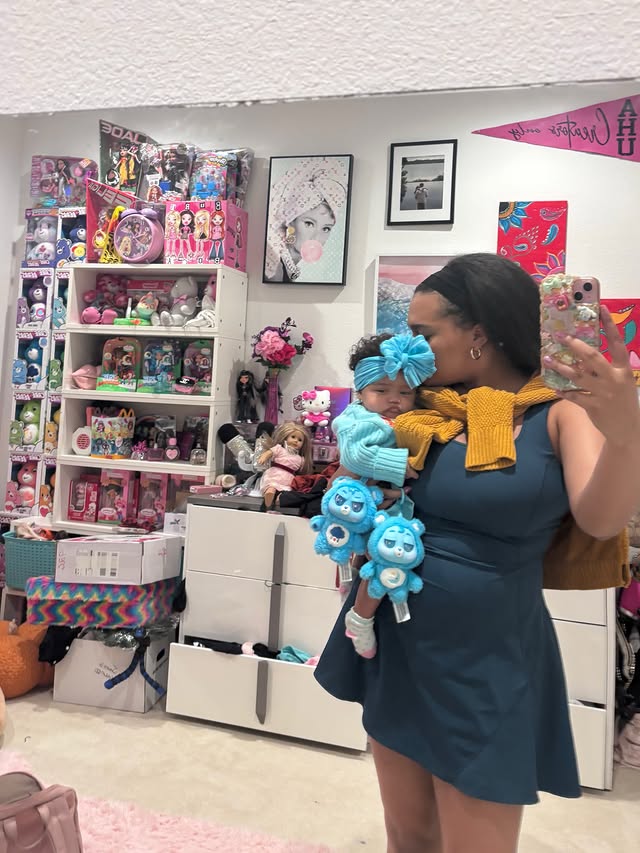 Instagram post by @itsari.aleise for Basic Fun!. Caption reads: [...] at Target and Walmart. @carebears....