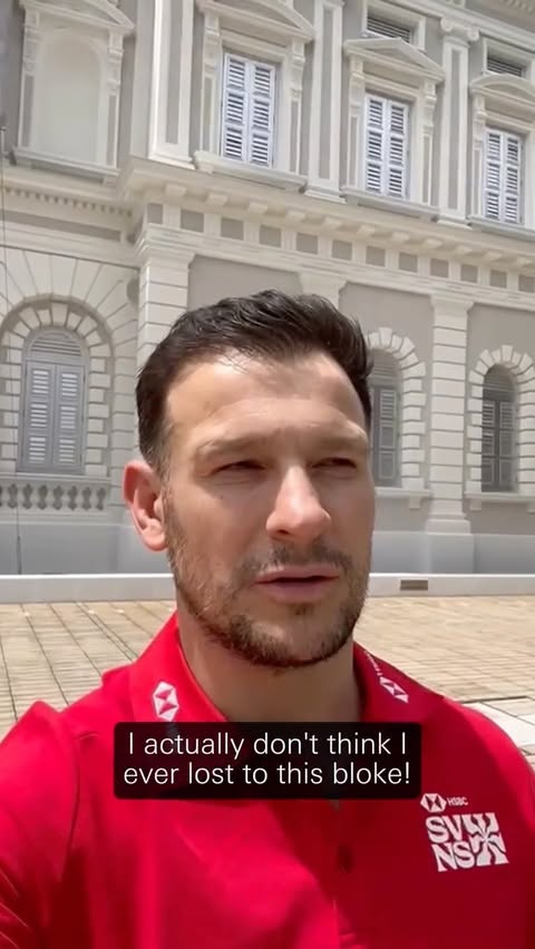 Instagram post by @mik.hooper for HSBC. Caption reads: [...] us in Perth for the 4th stop of this....