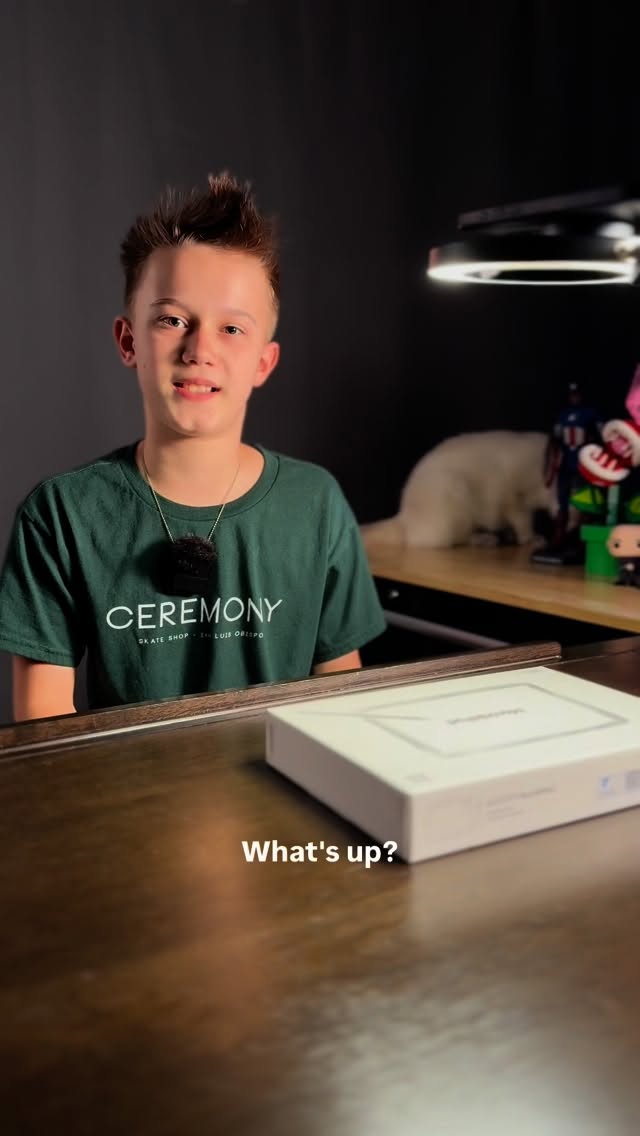 Instagram post by @maddaxdraws for Wacom. Caption reads: Unboxing the brand new Wacom MovinkPad and I....