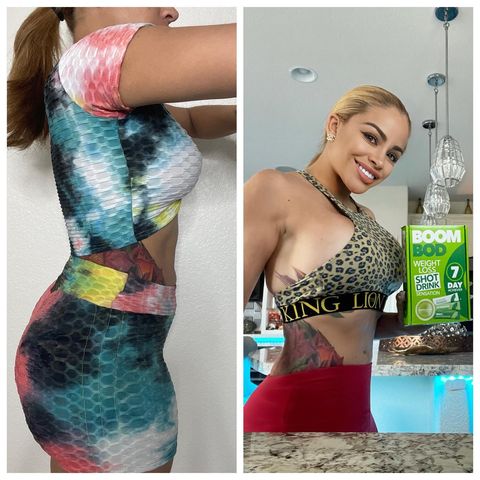 Instagram post by @charissemills for Boombod. Caption reads: #ad Just finished this round of @boombod and I’m....