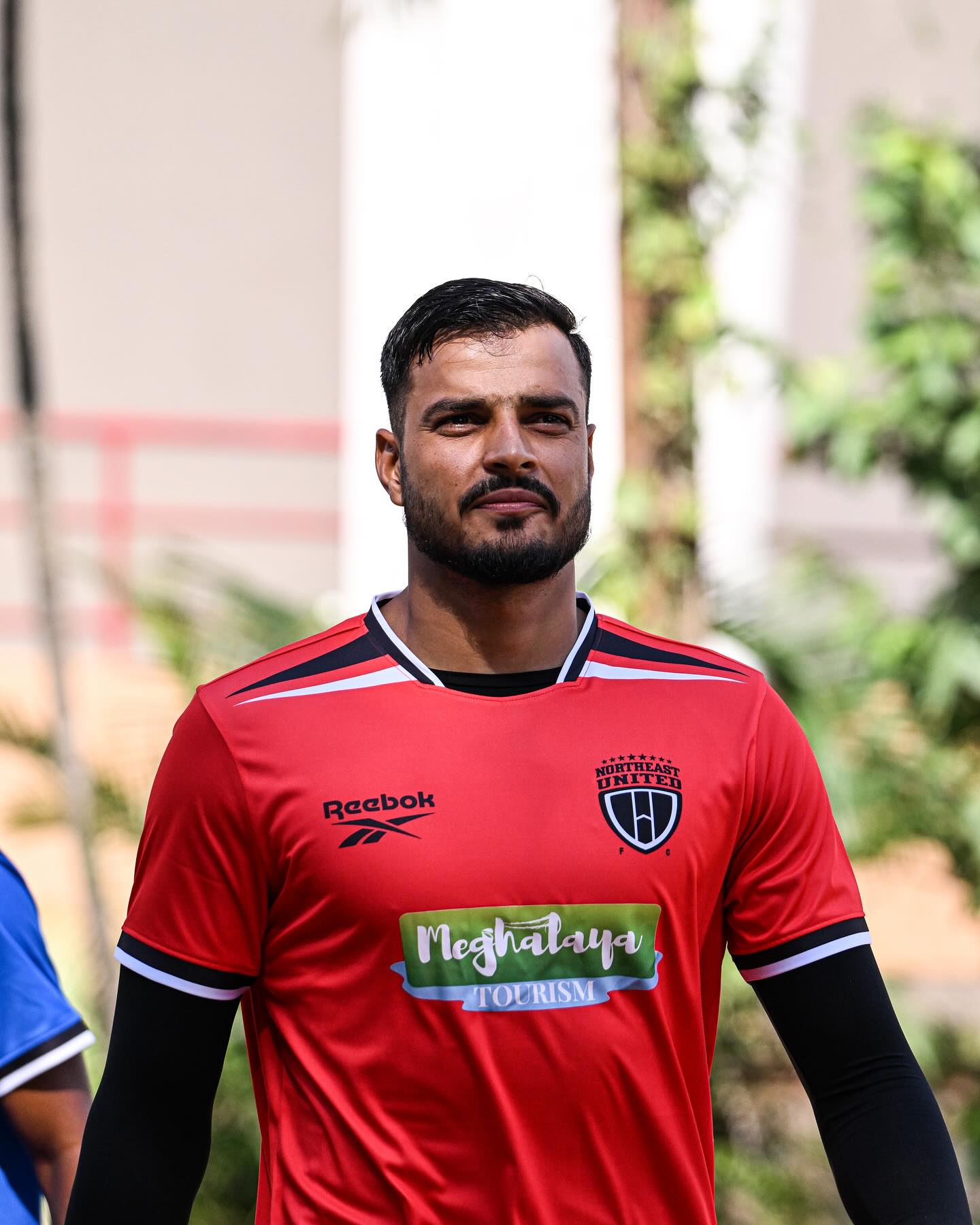 Instagram post by @northeastunitedfc for Reebok. Caption reads: New Season, New Drip, New Faces, New Hair!....
