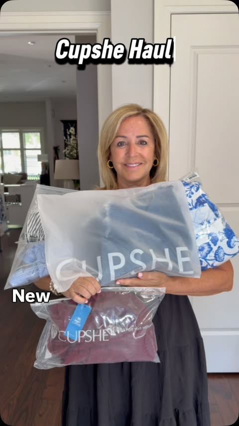 Instagram post by @stylishlyanita for Cupshe. Caption reads: [...] on orders $99 + CAD How to shop my @cupshe....