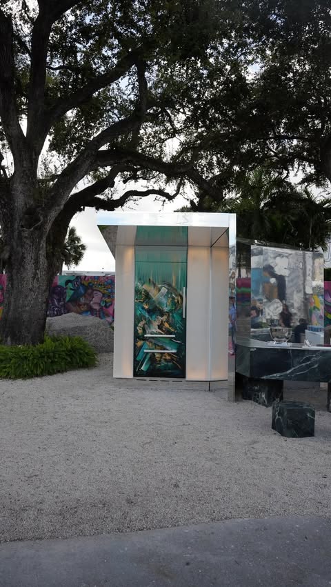 Instagram post by @brownstoneboys for Miele. Caption reads: [...] boys in Miami! 🤎

We got to attend @miele....