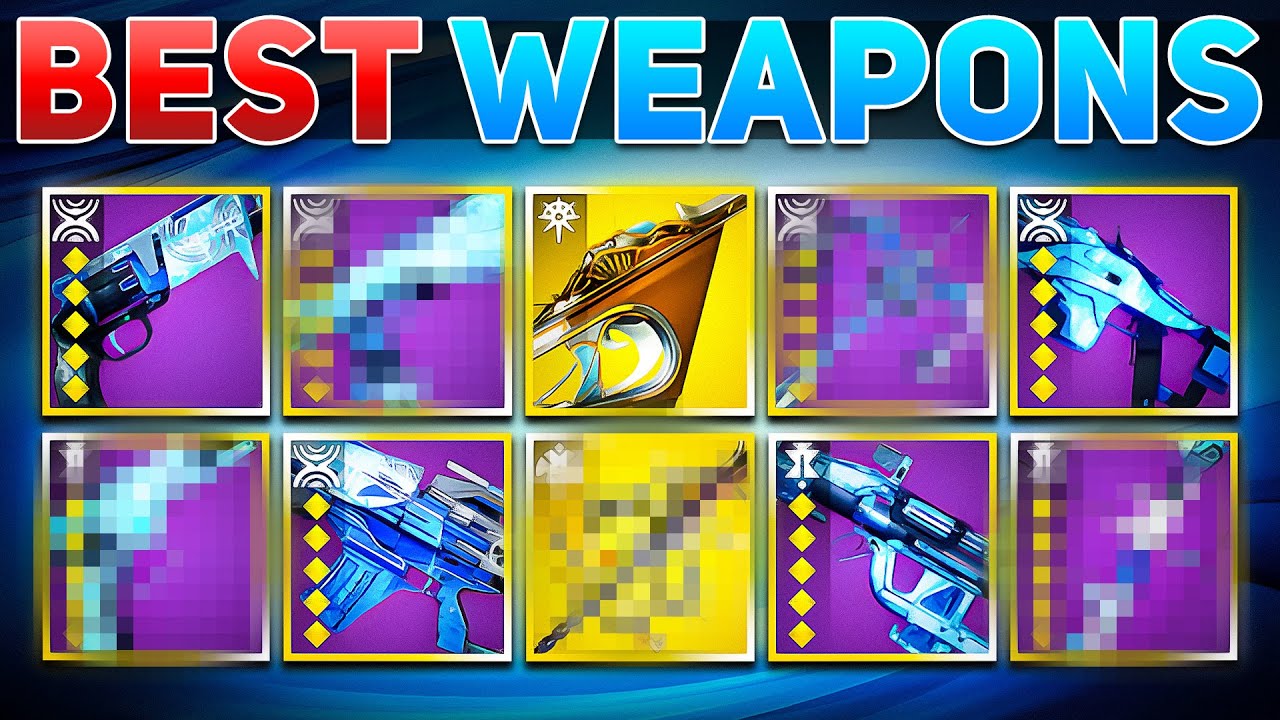 YouTube post by @AztecrossGaming for SteelSeries. Caption reads: BEST Weapons BEFORE Renegades | Destiny 2.