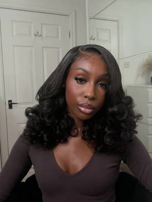 TikTok post by @denise.mb for Wavymy. Caption reads: @Wavymyhair Store @Wavymyhair 9x6 Kinky Straight....