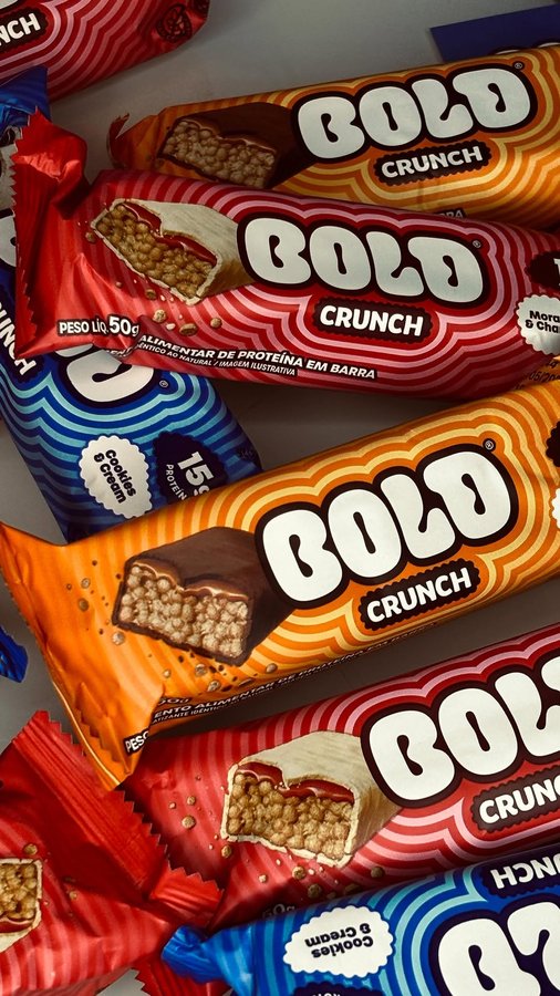 Instagram post by @lourranekathelen for BOLD SNACKS. Caption reads: Novidadee da @boldsnacks 🤩 
#boldcrunch....