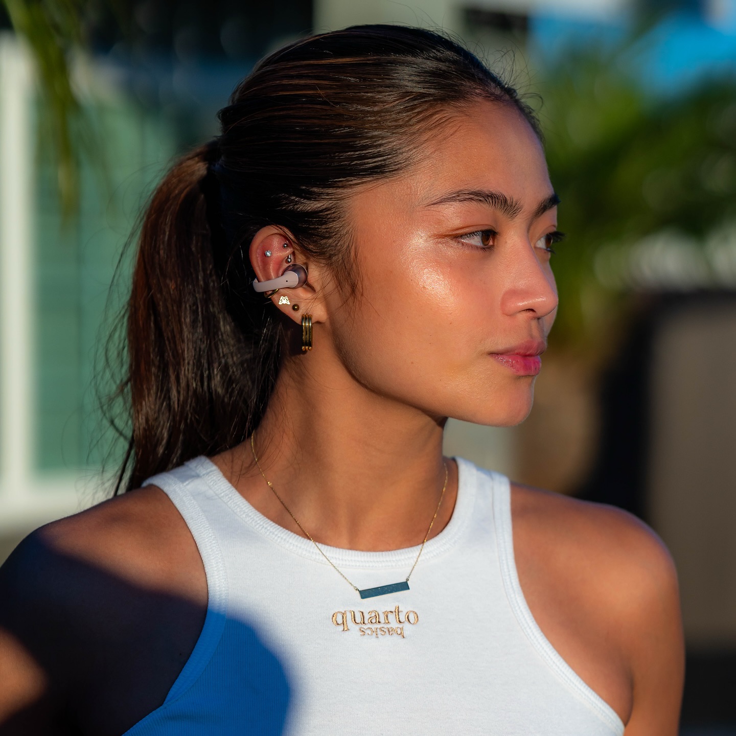 Instagram post by @pauweenie for Shokz. Caption reads: It started with running… now I use @shokzph for....