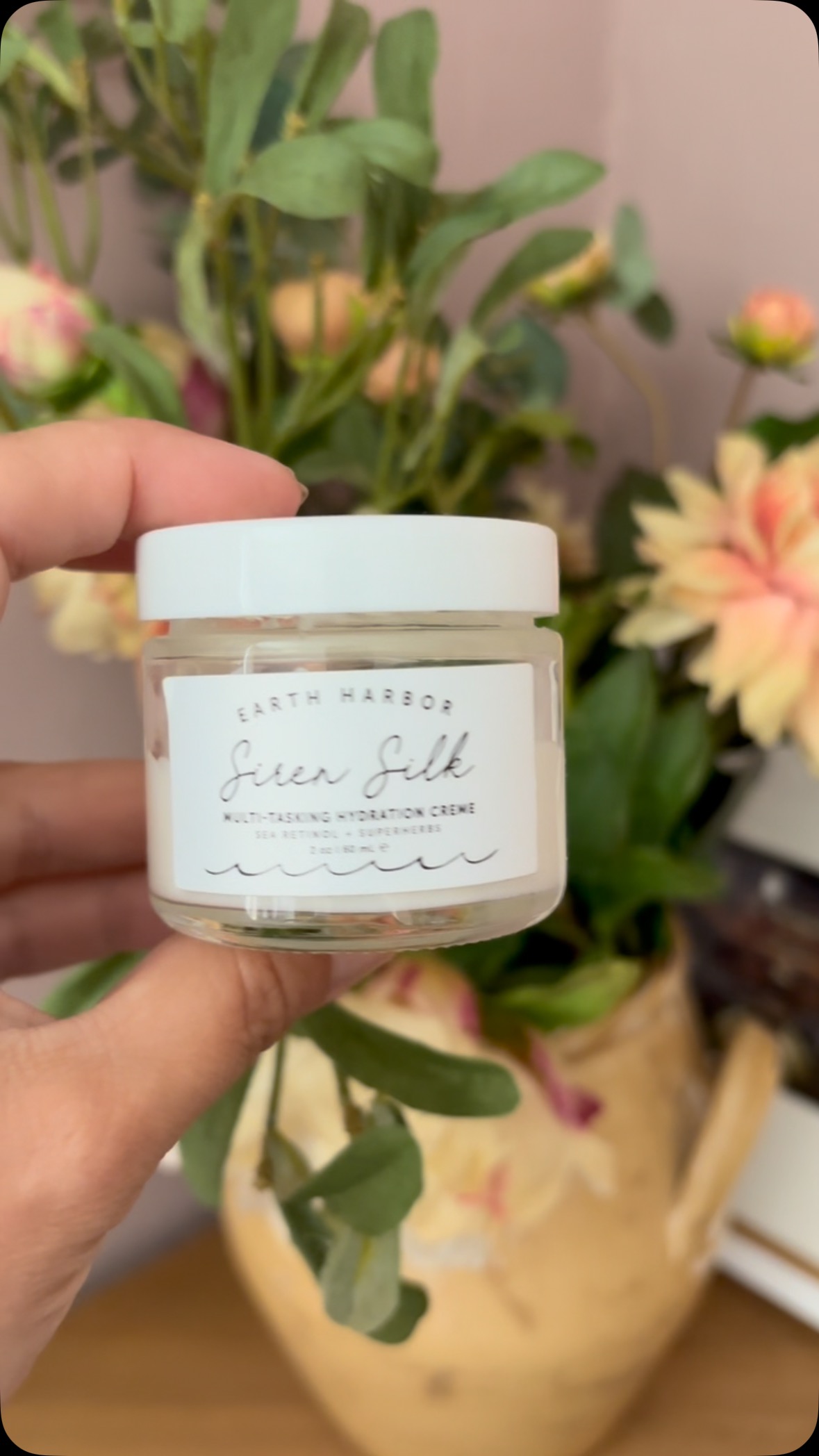 Instagram post by @the.chapelhouse for Earth Harbor. Caption reads: Ad My absolute fave Earth Harbor product is Siren....