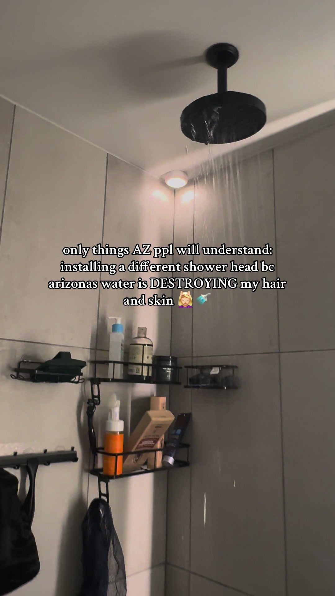 TikTok post by @improvisefinds for Eskiin. Caption reads: [...] skin and hair, then just get it lol @eskiin....