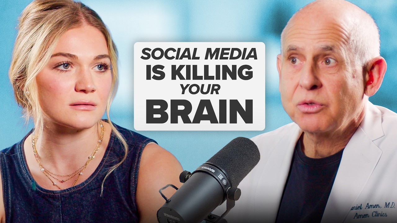 YouTube post by @UnplannedPodcast for Little Spoon. Caption reads: Brain Expert: "Don't let your toddler have screen....