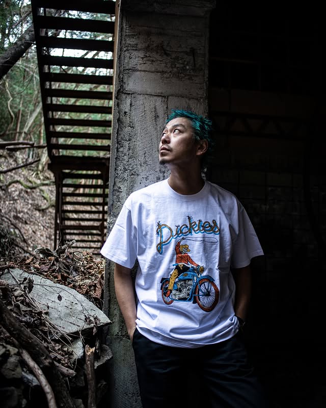 Instagram post by @hirotton for Dickies. Caption reads: 《Dickies x Hirotton T-collection》 @dickies_jp....