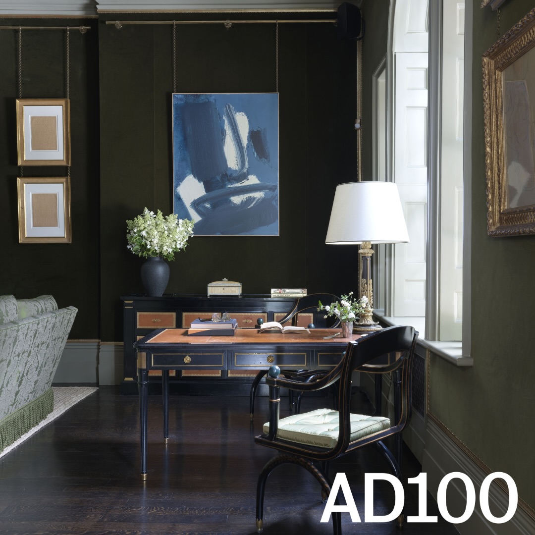 Instagram post by @veere_grenney for Architectural Digest. Caption reads: It is a wonderful honour to be included in the....