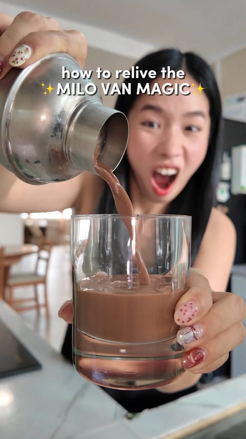 Instagram post by @brendatjy for Milo Perú. Caption reads: The only reason I looked forward to sports day....