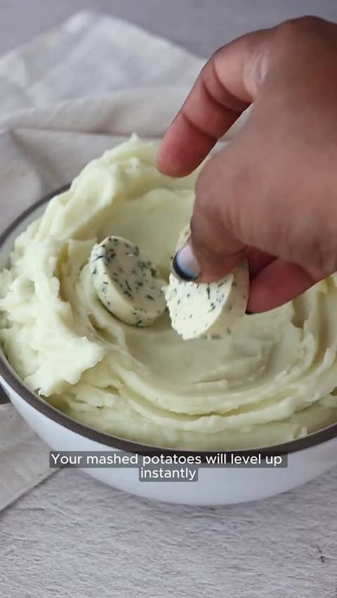 Instagram post by @milkandcardamom for Taste of Home. Caption reads: Holiday mashed potatoes can go wrong fast, but....