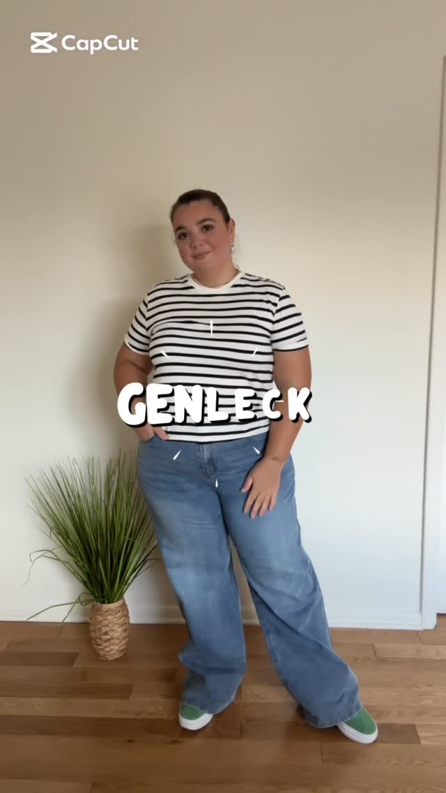 Instagram post by @isnur.usa for Genleck. Caption reads: [...] showing off your style! 👖✨ Thank you ✨....