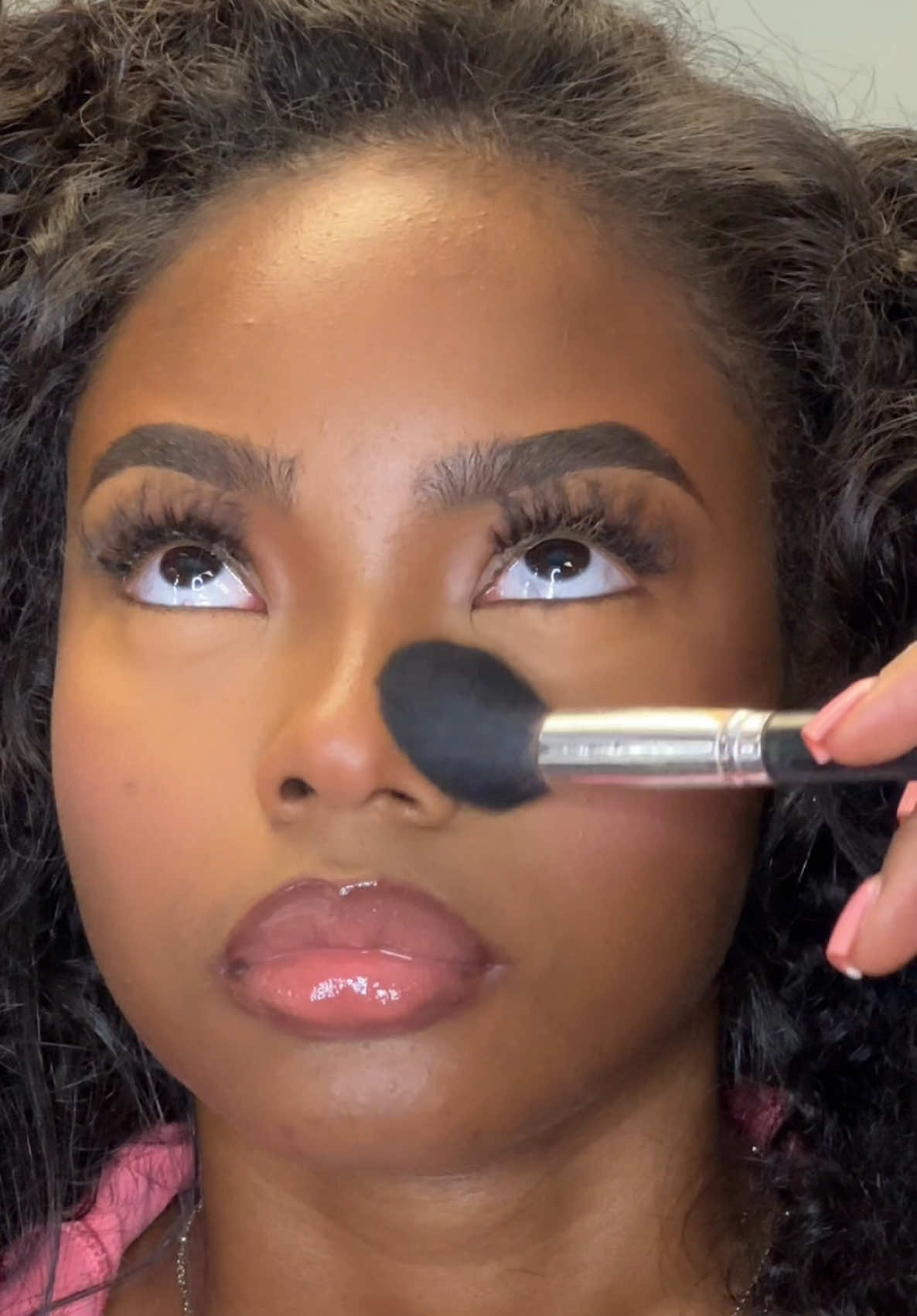 TikTok post by @sgonthebeat for Black Radiance Beauty. Caption reads: ahhh this is so pretty 😍  absolutely no....