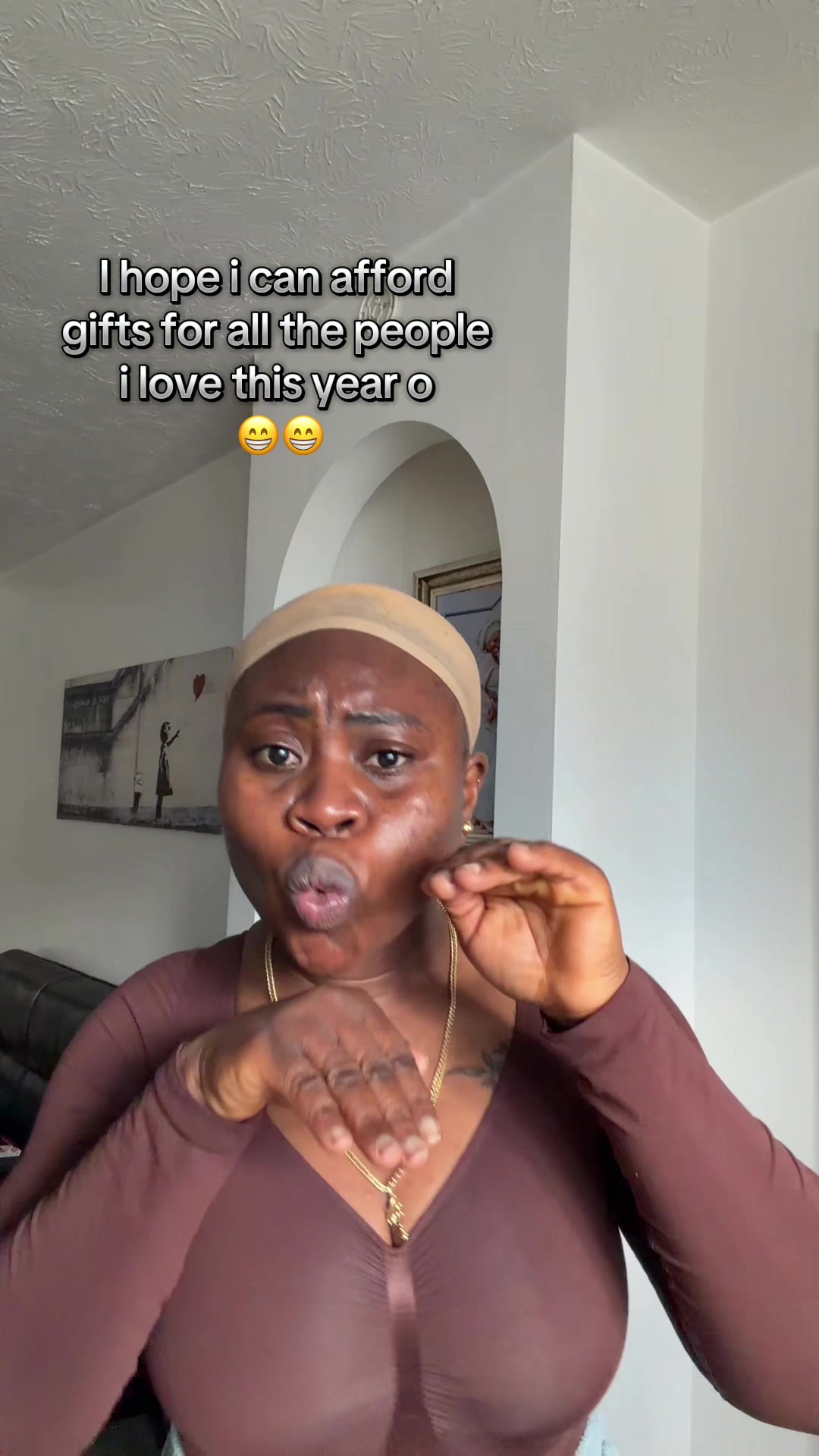 TikTok post by @lyfwifomotee for Feelingirl. Caption reads: @FeelinGirl LLC  @FeelinGirl-UK  A good and [...].