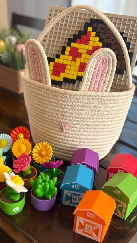 Instagram post by @googsreviews for Learning Resources. Caption reads: [...] best Easter basket stuffers from....