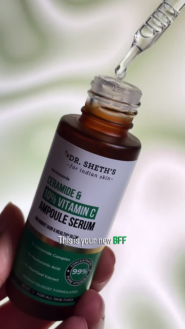 Instagram post by @iamshna for Dr Sheths. Caption reads: Get ready to double your glow ✨
Buy ANY 1 serum....