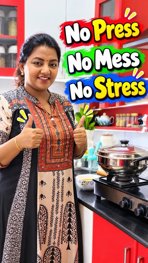 Instagram post by @karthikhachannel for Pigeon Kitchen Appliances. Caption reads: [...] just yummy homemade food! ✨....
