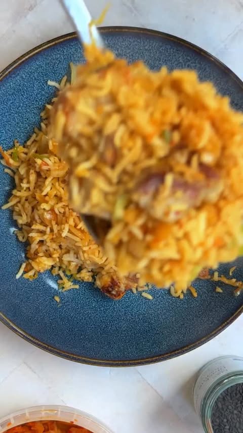 Instagram post by @johngs for Ocado. Caption reads: Kimchi Fried Rice – recipe below 

Ad- This is....