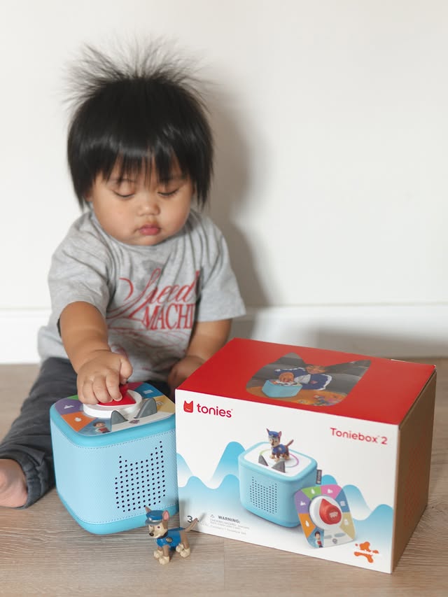 Instagram post by @itsivanakirstie for tonies. Caption reads: GIVEAWAY CLOSED
❗️TONIESBOX 2 GIVEAWAY BELOW! ❗️
I....