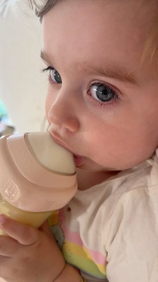 Instagram post by @mylittlelottie_ for Hegen. Caption reads: These @hegen.australia bottles are Charlottes all....