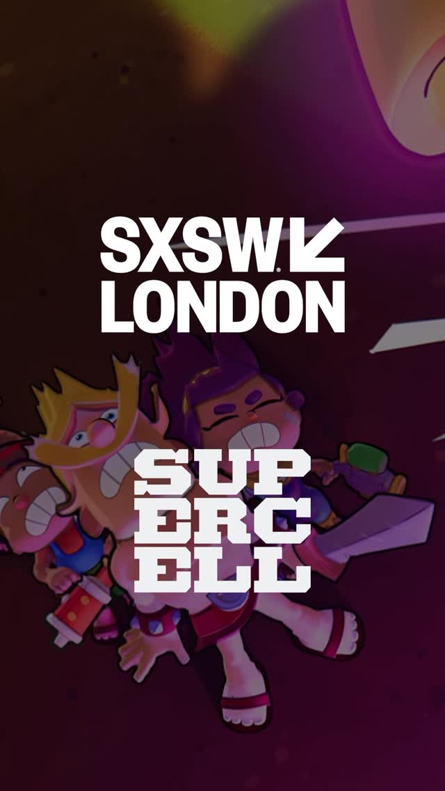 Instagram post by @sxswlondon for Supercell. Caption reads: We’re thrilled to announce @Supercell as an....