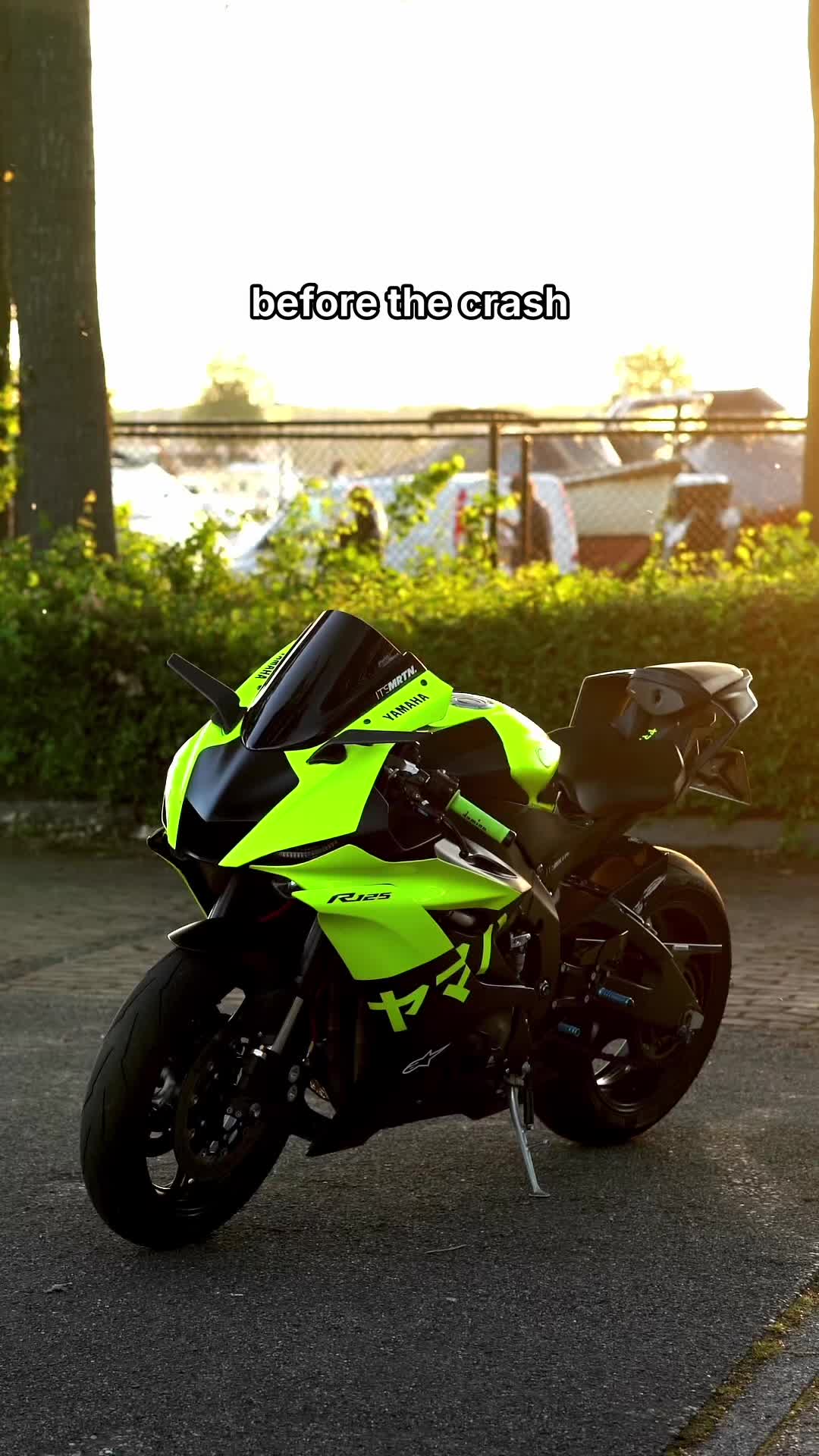 TikTok post by @its.maarten for Monster Fairings. Caption reads: Before and after thanks to @Monster Fairings ✌🏻....