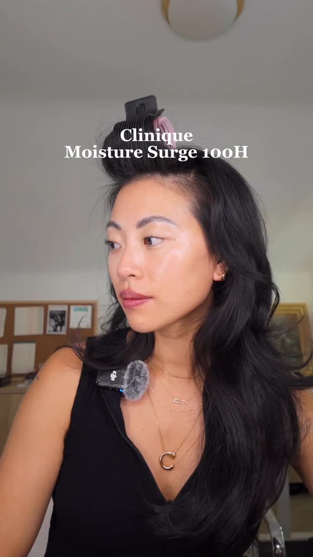 Instagram post by @christineleeee for Clinique. Caption reads: This only takes me 5 minutes to get ready! the....