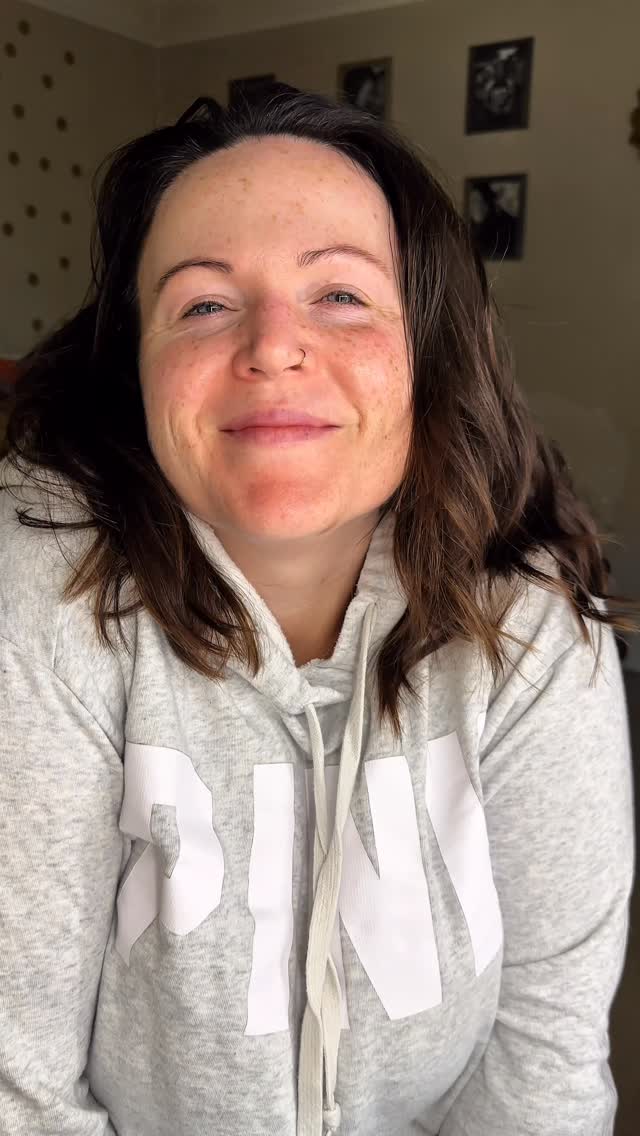 Instagram post by @nicoleleeanne6 for Paulas Choice. Caption reads: Not the bruise on my chin 🤣🤣🤣 #GRWMreel....