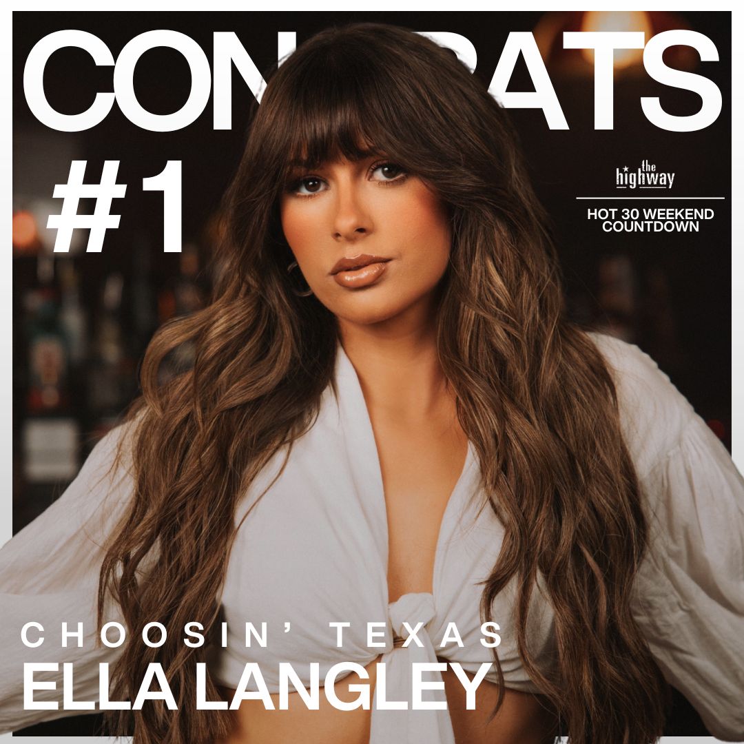 Instagram post by @ellalangleyhq for SiriusXM. Caption reads: [...] recap with Hot 30 in 3 — anytime on the....