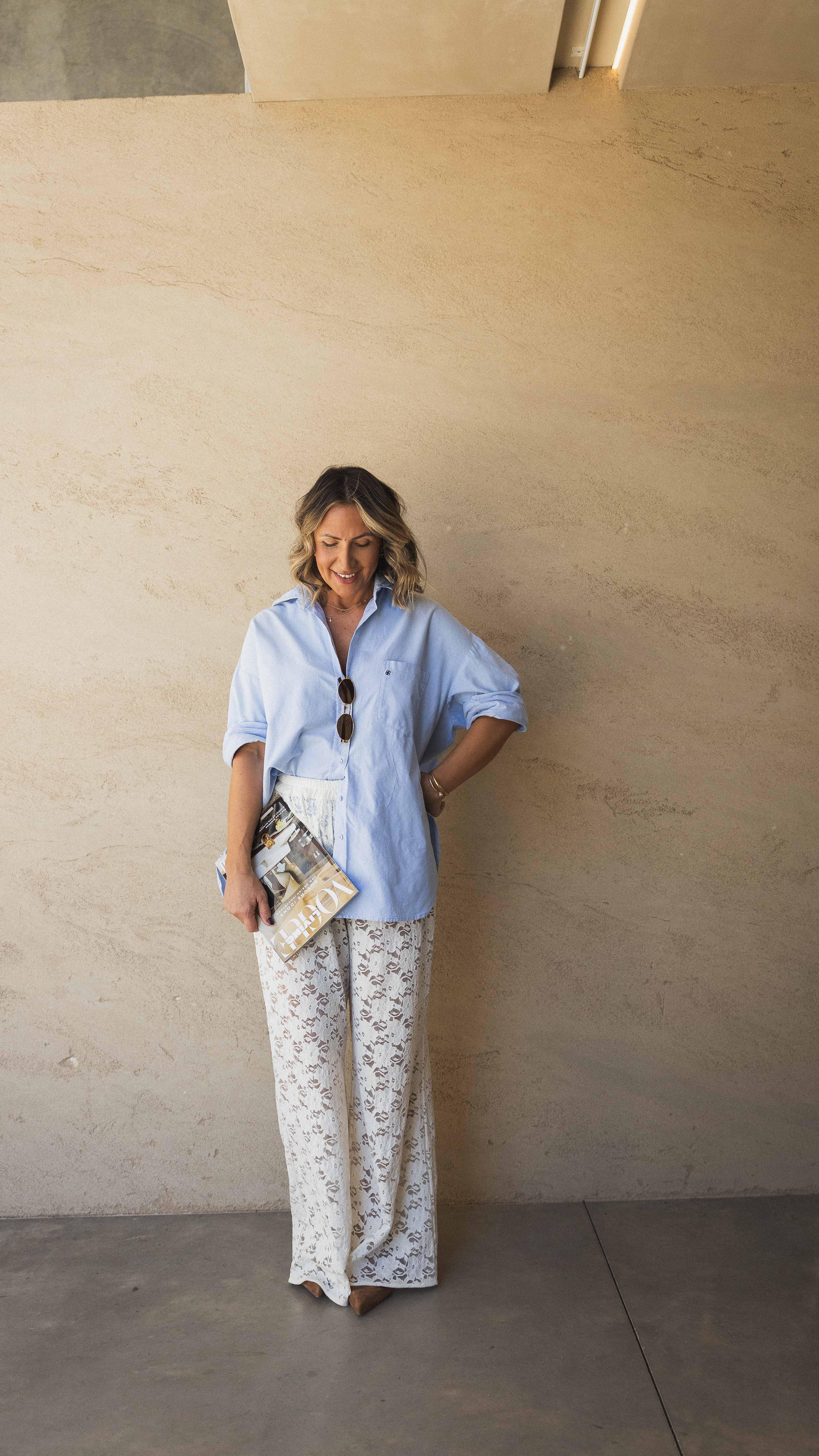 Instagram post by @elodie_rose_interiors for Adairs. Caption reads: Adairs finds for my clients coastal holiday home....