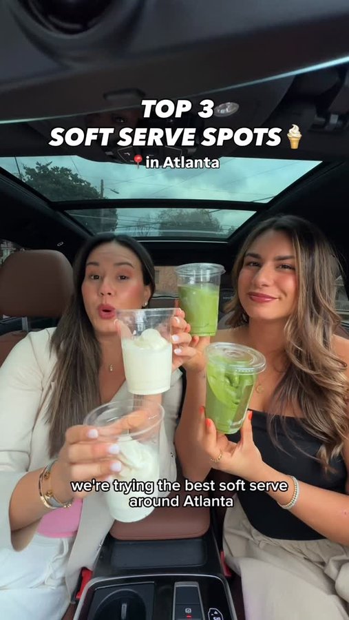 Instagram post by @thecaroandtina for Arctic Zone. Caption reads: [...] for a taste test in the Titan by @arcticzone....