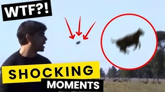 YouTube post by @MindSeedTV for Storyblocks. Caption reads: THESE UFO Clips Fans Sent Me Are Actually INSANE!....