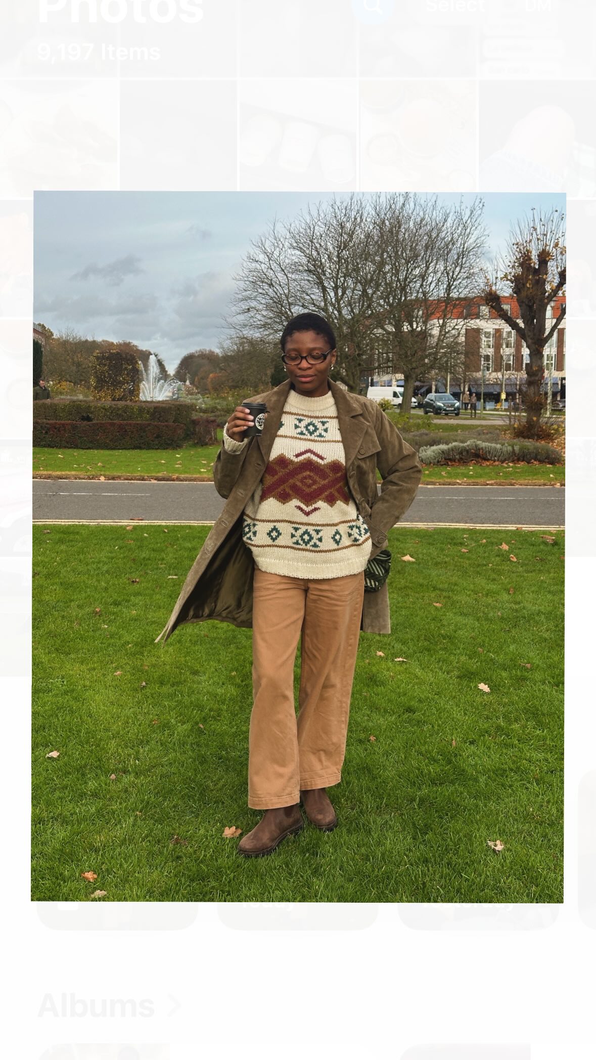 Instagram post by @destinyjoelivia for LANX. Caption reads: [...] has her favourites 🥾😅🥲 Wearing the new....