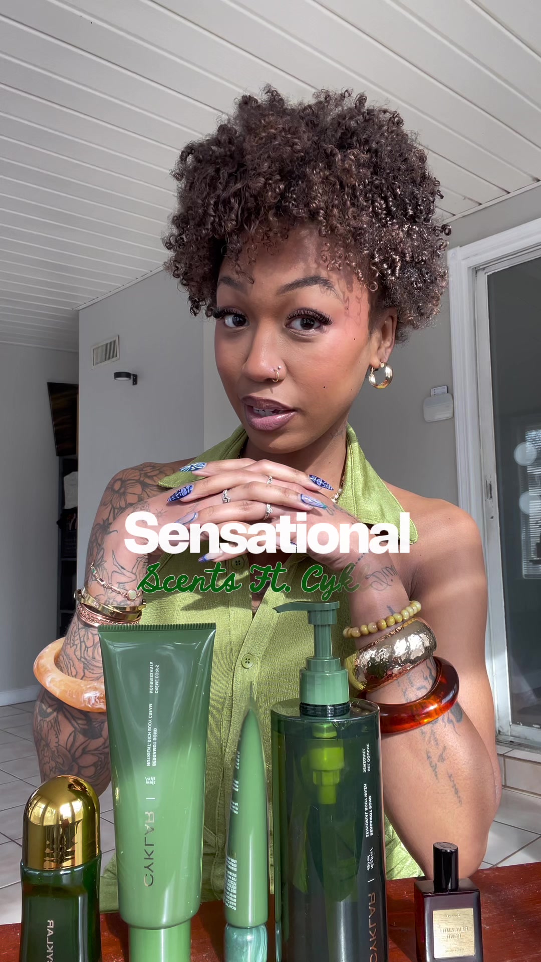 TikTok post by @lilleedeamori for CYKLAR. Caption reads: [...] with a full step routine this year ✨ @CYKLAR....