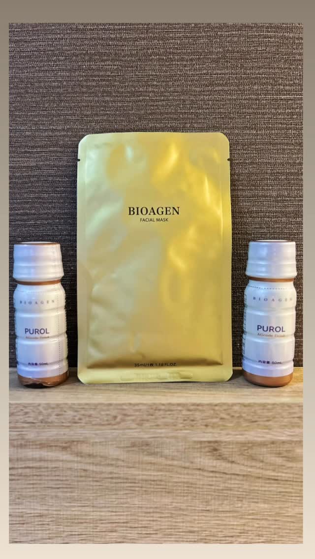 Instagram post by @misako_moritani for BIOAGEN. Caption reads: ・
新しい美への可能性を追求する💎✨️
日本発グローバル展開ブランド☘....