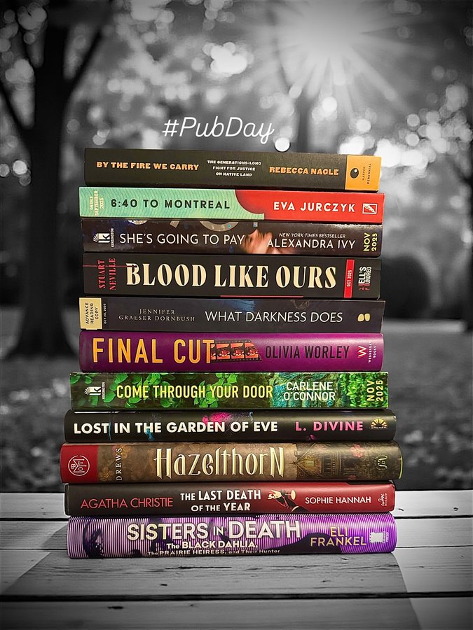 Instagram post by @bookgirlbrown_reviews for Kensington Books. Caption reads: PUB✶DAY
#ad much love for my advance and finished....
