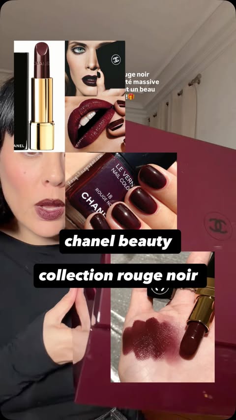 Instagram post by @frenchtouchofmakeup for CHANEL. Caption reads: Merci @chanel.beauty @welovecoco 🖤
Collection....