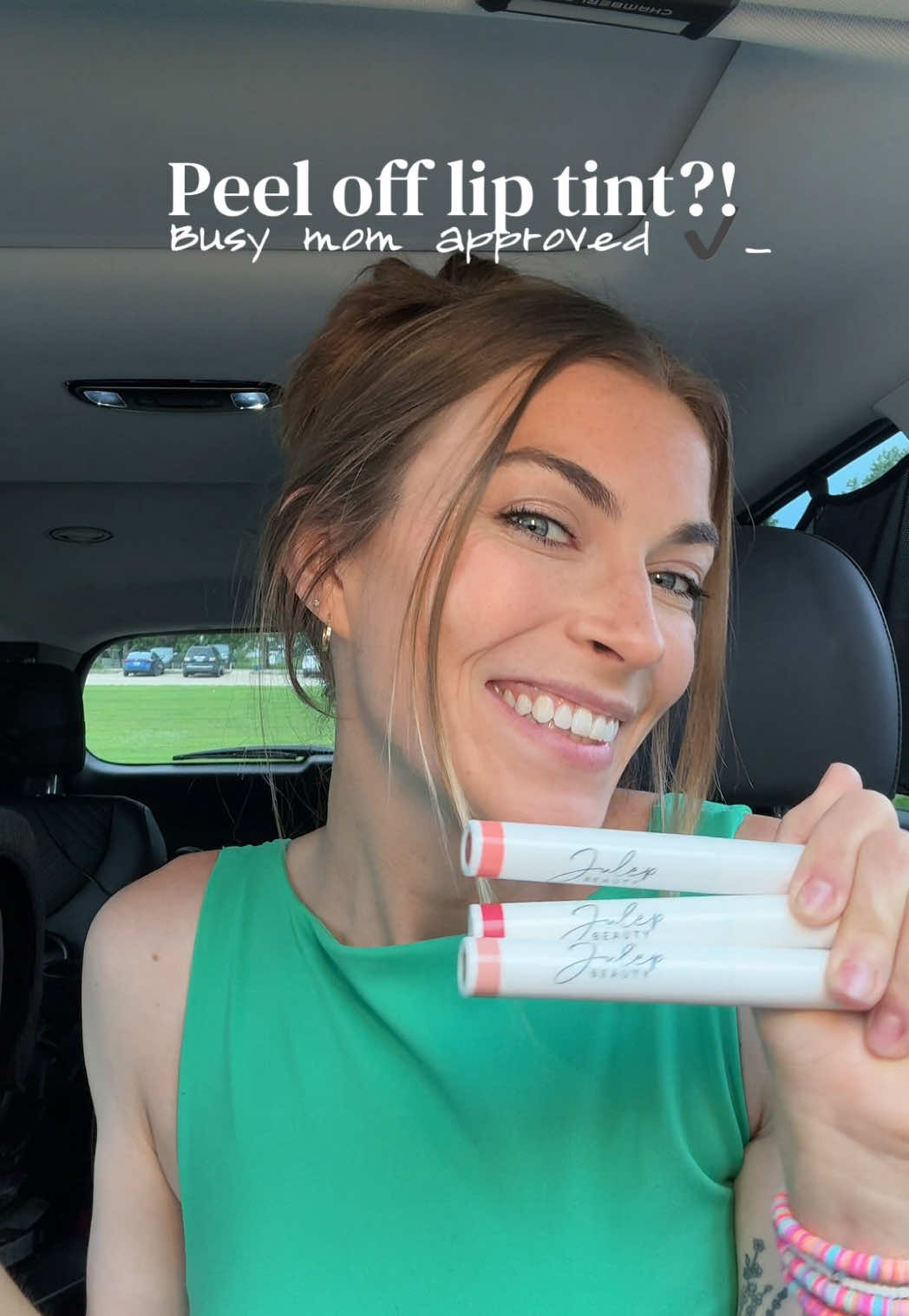 TikTok post by @maddieambrosius for Julep. Caption reads: gifted by @Julep Beauty As a mom, if a beauty....