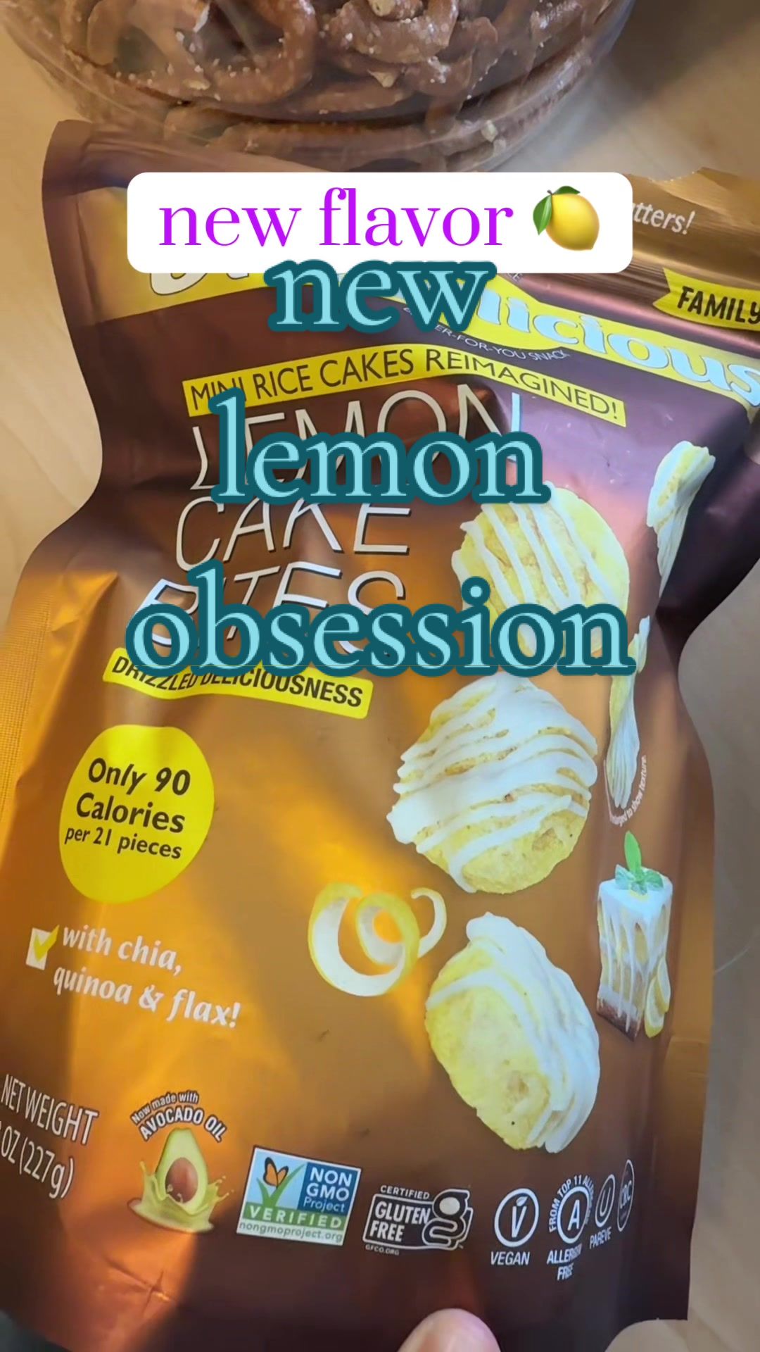 TikTok post by @who_let_corinne_out1 for Drizzilicious. Caption reads: when @Drizzilicious comes out with a new flavor,....