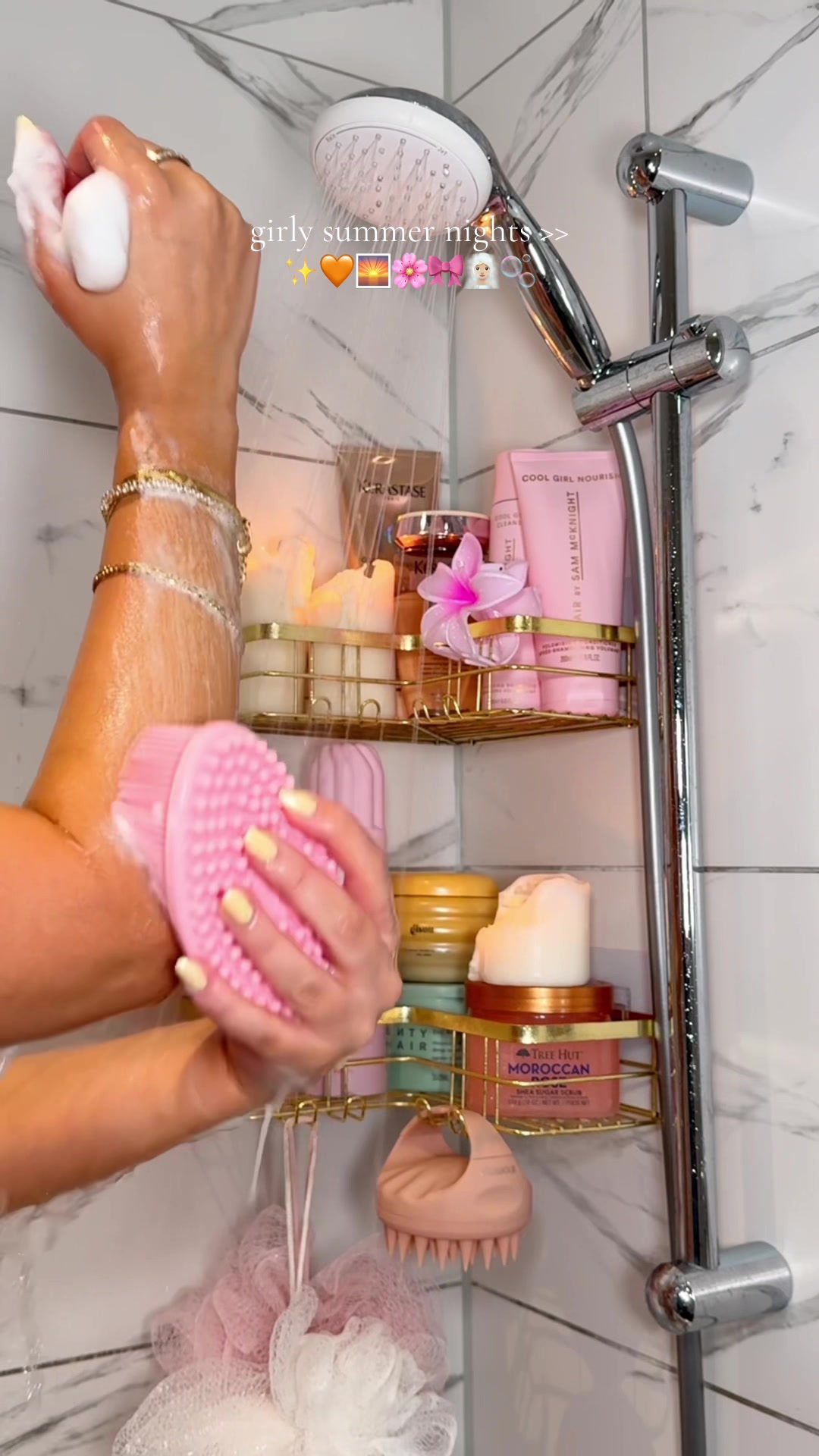 TikTok post by @by.emmaleah for Kate Somerville. Caption reads: [...] acid eye serum* @Kate Somerville hydrakate....