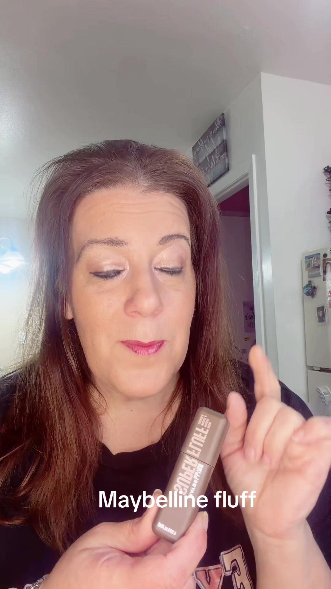 TikTok post by @lauratigz for Maybelline New York PH. Caption reads: [...] #eyebrows #eyebrowtutorial @Maybelline New....