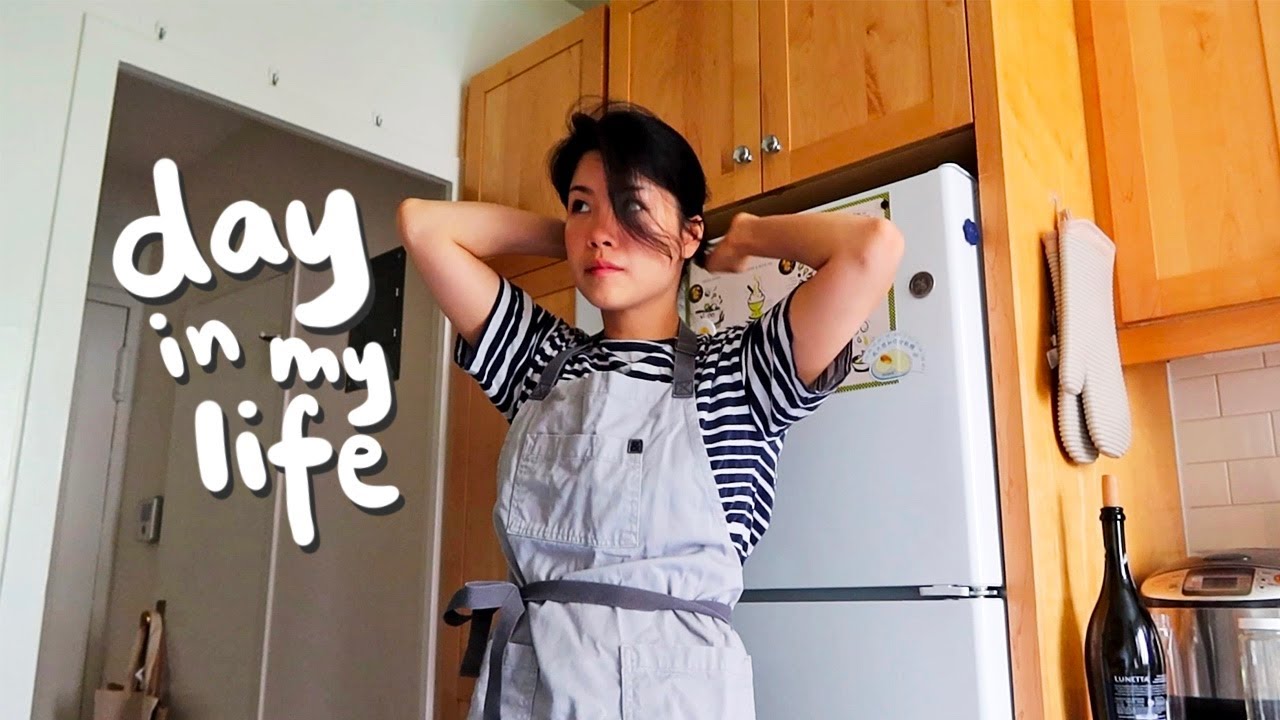 YouTube post by @IngaLam for Foreo. Caption reads: day in my life in nyc (easy meals, self care....